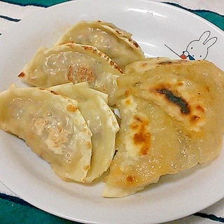 旨い！一度お試し下さい！梅シソ鰹節の焼き餃子